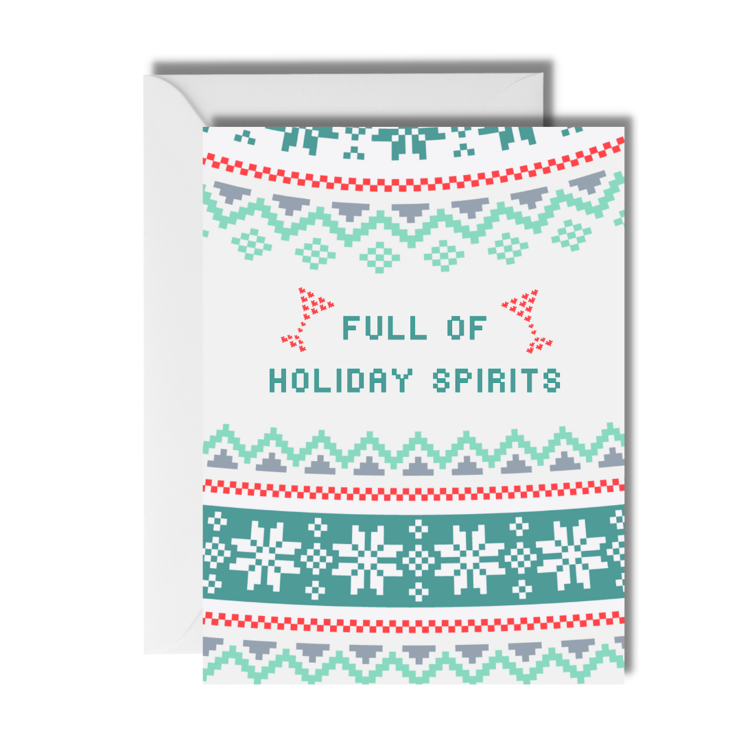 Full of Holiday Spirits