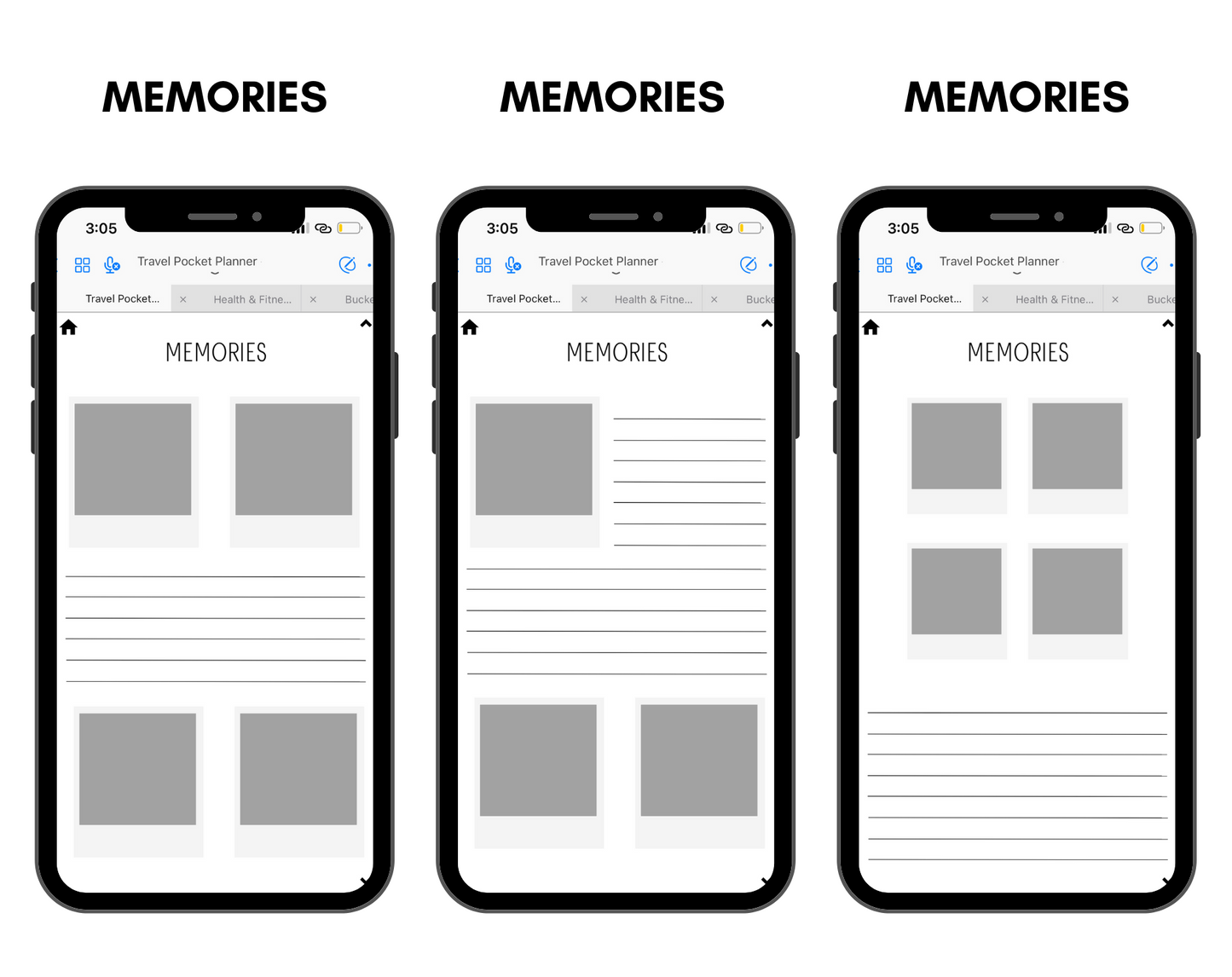 Digital Travel Phone Planner Neutral