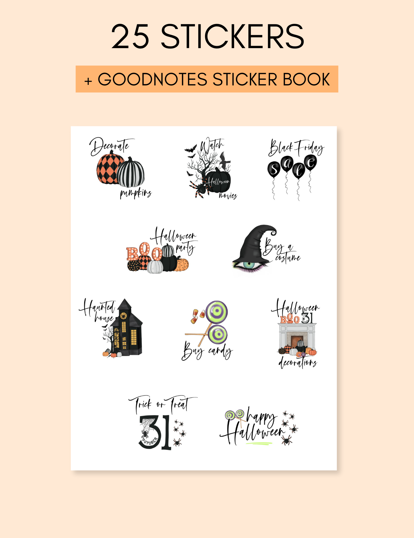 Digital Fall Reminder Stickers