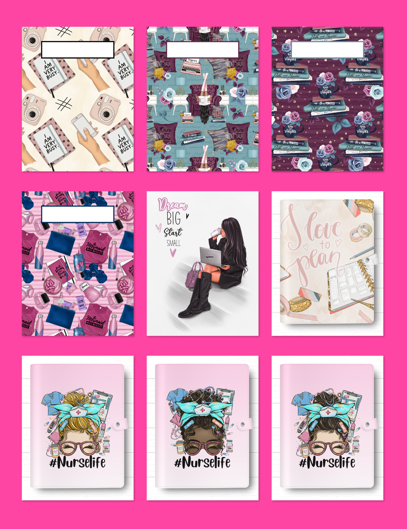 Boss Babe Planner Covers