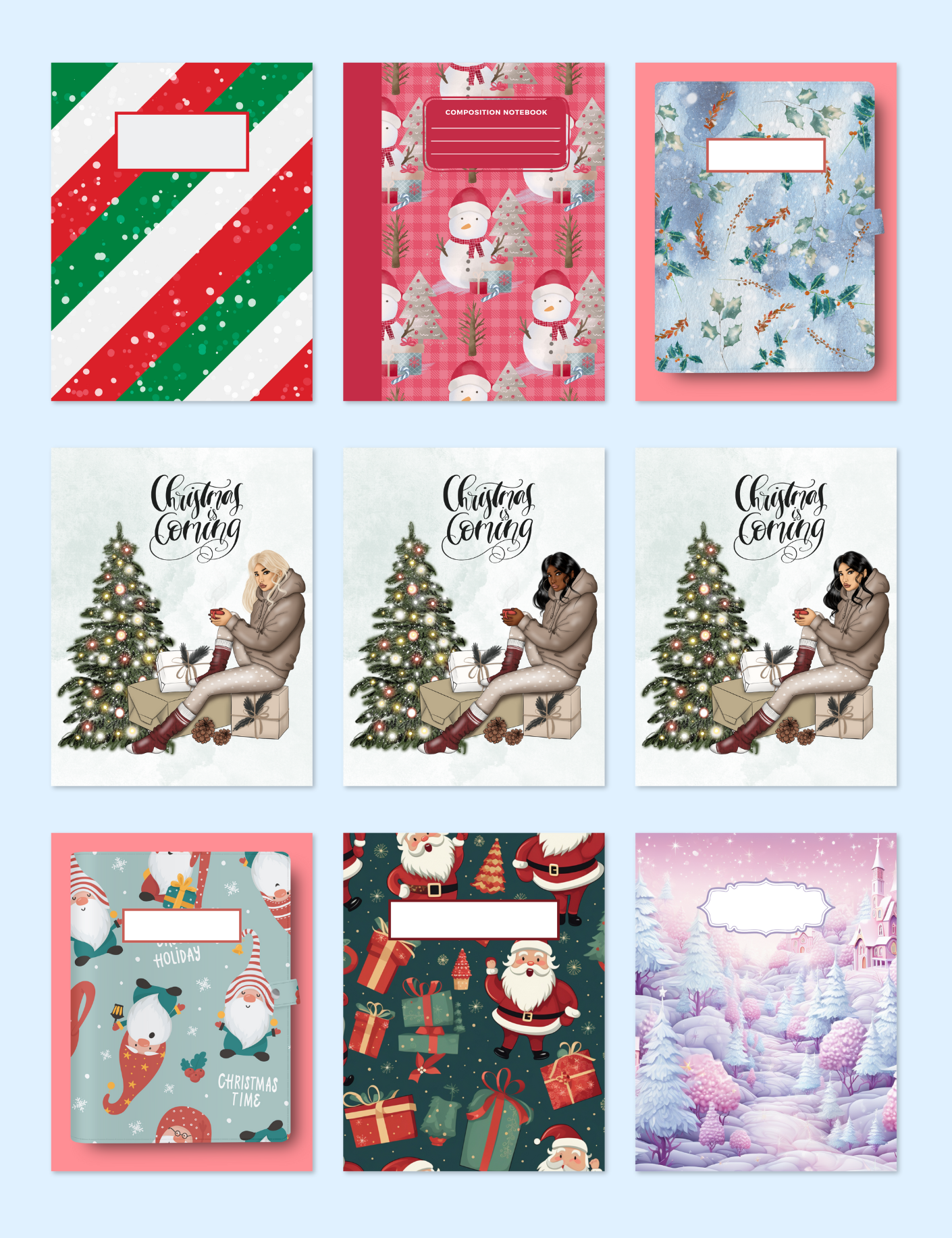 Holiday Planner Covers