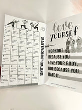 Load image into Gallery viewer, Fitness Workout Soft Cover Journal