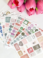 Load image into Gallery viewer, 12 Sheets Functional Sticker Set for Planners