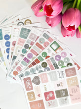 Load image into Gallery viewer, 12 Sheets Functional Sticker Set for Planners