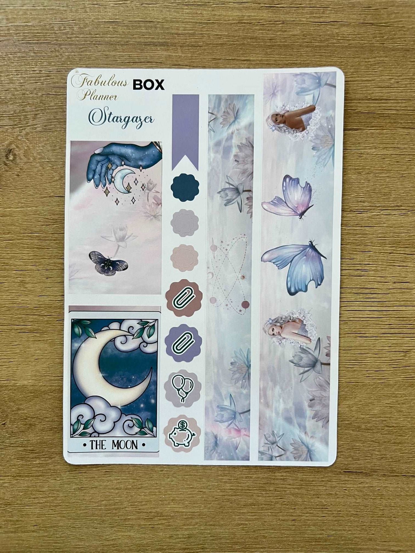 4 Sheets - Stargazer Planner Stickers Kit