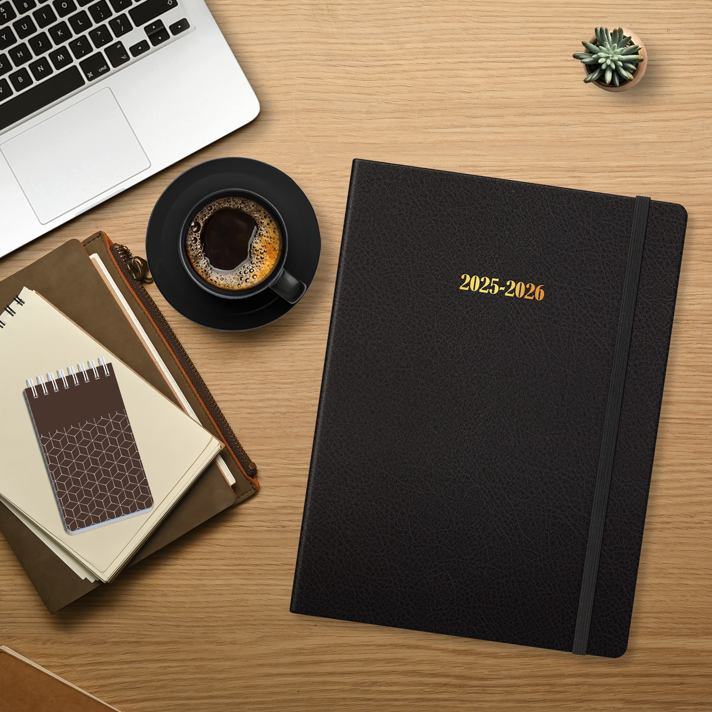 2026 Jan-Dec A4 Leather Appointment Book