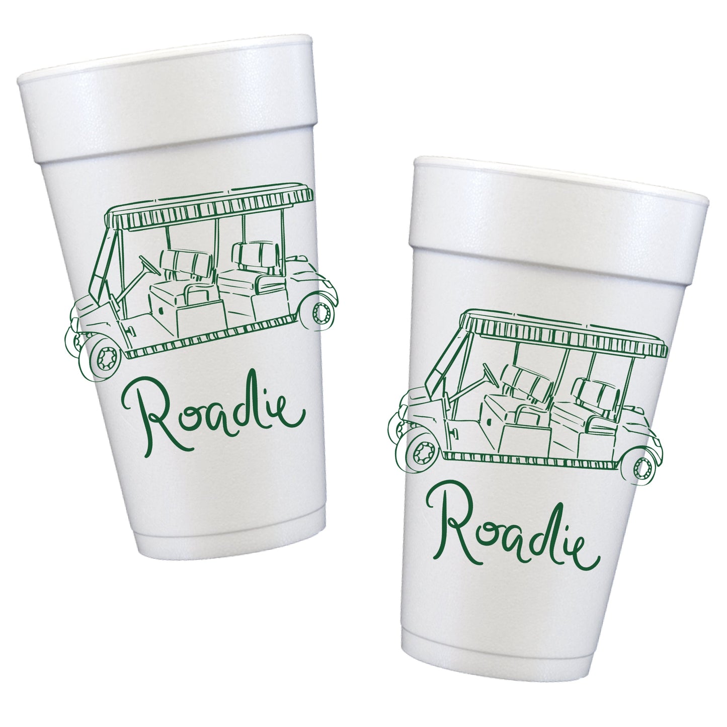 Roadie Styrofoam Cups