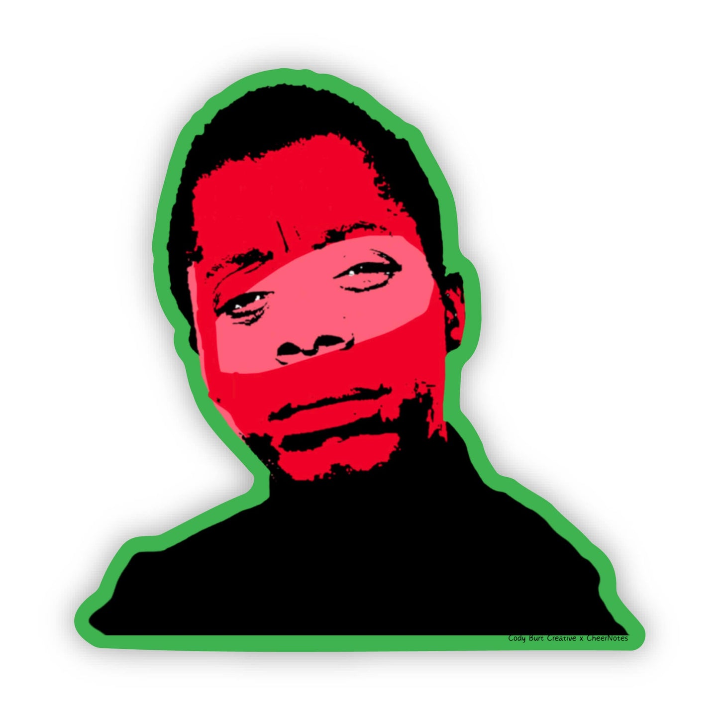 James Baldwin Sticker
