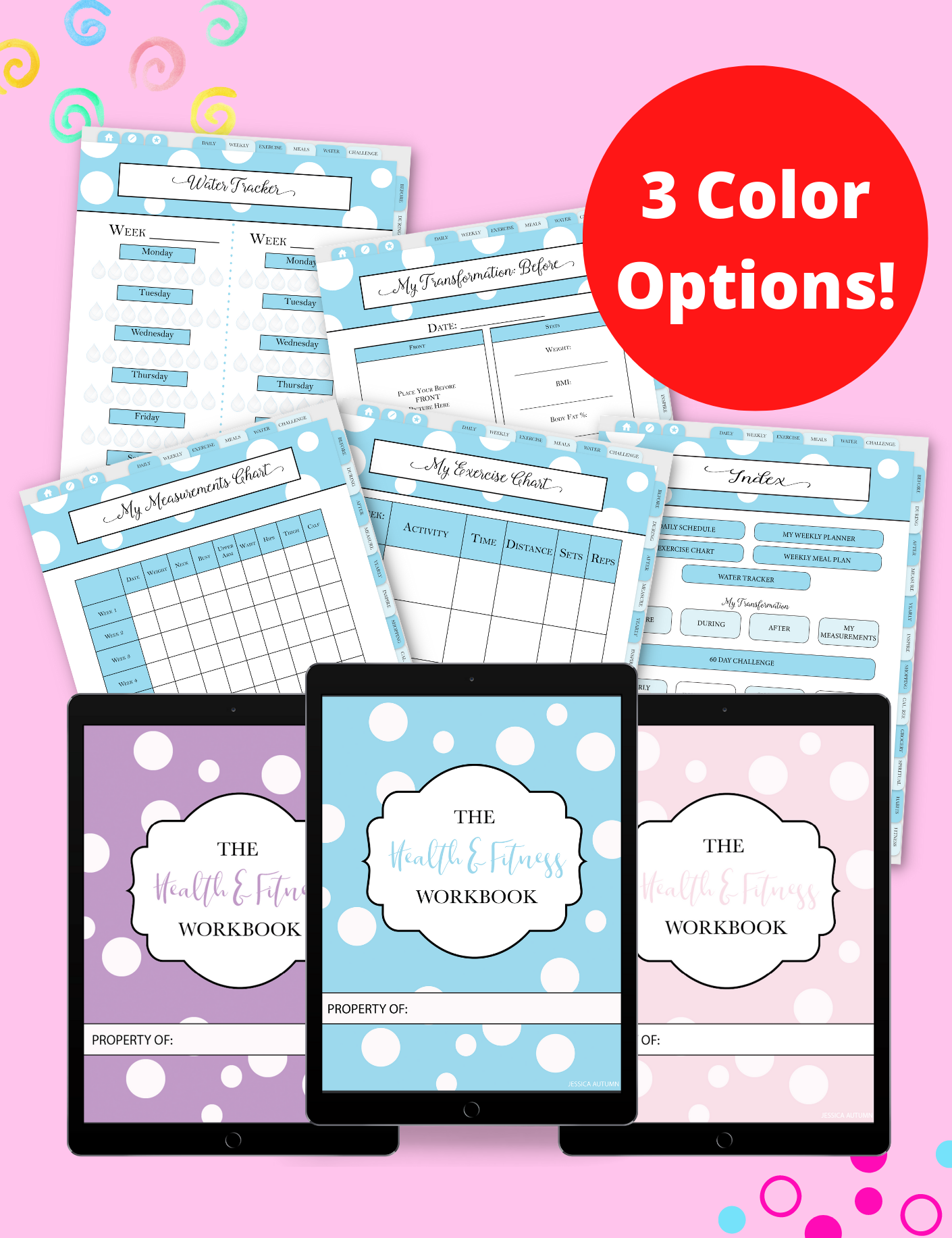 The Health & Fitness Digital Workbook