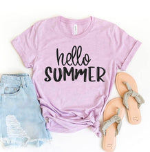 Load image into Gallery viewer, Hello Summer T-shirt