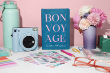 Load image into Gallery viewer, Bon Voyage Travel Journal | Vacation Planner & Memory Keeping Book