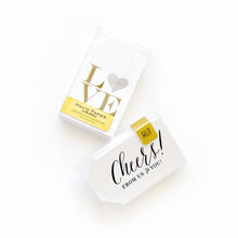 Load image into Gallery viewer, Love + Cheers Gift Tags