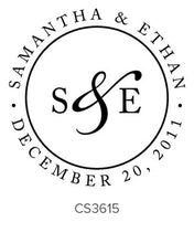 Load image into Gallery viewer, Custom Wedding Stamp CS3615