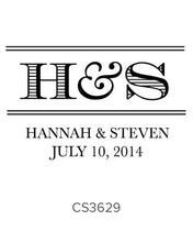 Load image into Gallery viewer, Custom Wedding Stamp CS3629