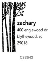 Load image into Gallery viewer, Custom Address Stamp CS3643