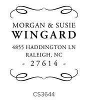 Load image into Gallery viewer, Custom Address Stamp CS3644