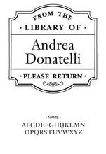 Load image into Gallery viewer, Custom Book Lovers Stamp CS3677