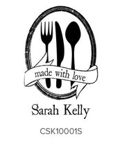 Load image into Gallery viewer, Custom Kitchen + Craft Stamp CSK10001