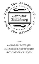 Load image into Gallery viewer, Custom Kitchen + Craft Stamp CS3275