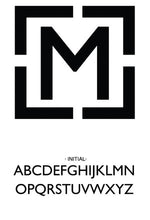 Load image into Gallery viewer, Custom Monogram Stamp CSM10007S