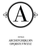 Load image into Gallery viewer, Custom Monogram Stamp CSM10012S