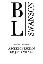 Load image into Gallery viewer, Custom Monogram Stamp CSM10017S