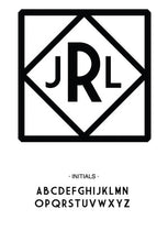 Load image into Gallery viewer, Custom Monogram Stamp CSM10019S