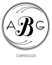 Load image into Gallery viewer, Custom Monogram Stamp CSM10022S