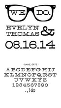 Load image into Gallery viewer, Custom Wedding Stamp CSW10007
