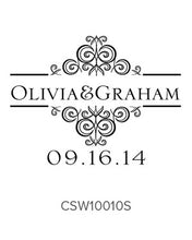Load image into Gallery viewer, Custom Wedding Stamp CSW10010
