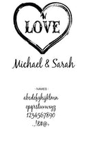 Load image into Gallery viewer, Custom Wedding Stamp CSW10015