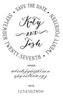 Load image into Gallery viewer, Custom Wedding Stamp CSW10019