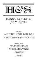 Load image into Gallery viewer, Custom Wedding Stamp CS3629