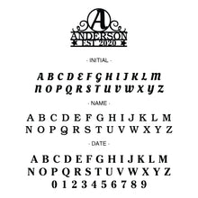 Load image into Gallery viewer, Personalized Couple Established Cake Topper