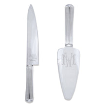 Load image into Gallery viewer, Acrylic Cake Knife & Server Set - Monogram