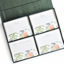 Load image into Gallery viewer, Grand Silk Stationery Box - Pine