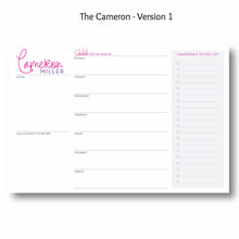Load image into Gallery viewer, Cameron - Personalized Desk Pad