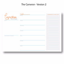 Load image into Gallery viewer, Cameron - Personalized Desk Pad