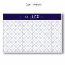 Load image into Gallery viewer, Capri - Personalized Desk Pad
