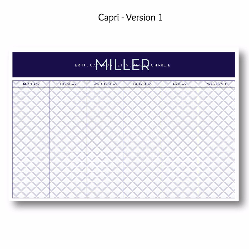 Capri - Personalized Desk Pad
