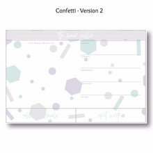 Load image into Gallery viewer, Confetti - Personalized Desk Pad