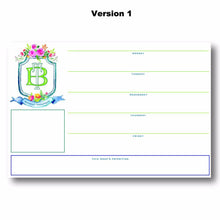 Load image into Gallery viewer, Crest - Personalized Desk Pad