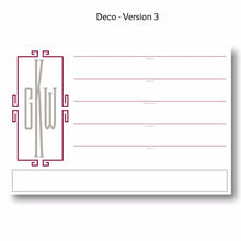 Load image into Gallery viewer, Deco - Personalized Desk Pad