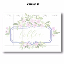 Load image into Gallery viewer, Lillie - Personalized Desk Pad