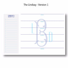 Load image into Gallery viewer, Lindsay - Personalized Desk Pad