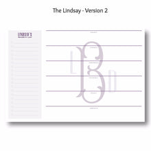 Load image into Gallery viewer, Lindsay - Personalized Desk Pad
