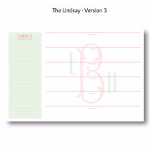 Load image into Gallery viewer, Lindsay - Personalized Desk Pad