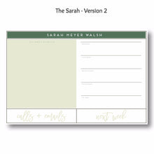 Load image into Gallery viewer, Sarah - Personalized Desk Pad