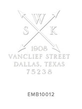 Load image into Gallery viewer, Custom Address Embosser 10012