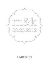 Load image into Gallery viewer, Custom Wedding Embosser 3013